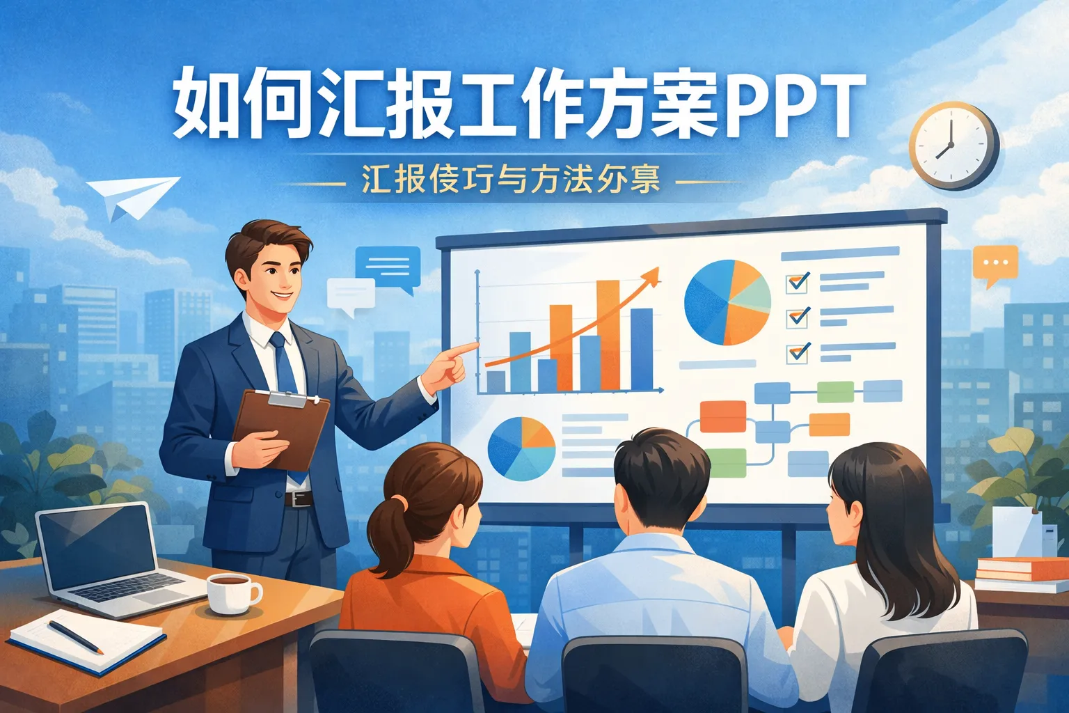 如何汇报工作方案ppt