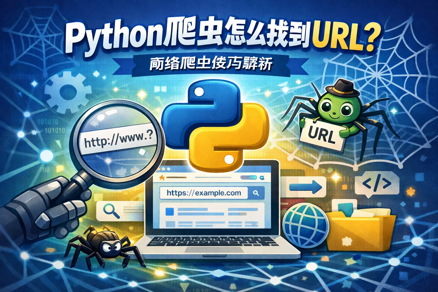 python爬虫怎么找到url