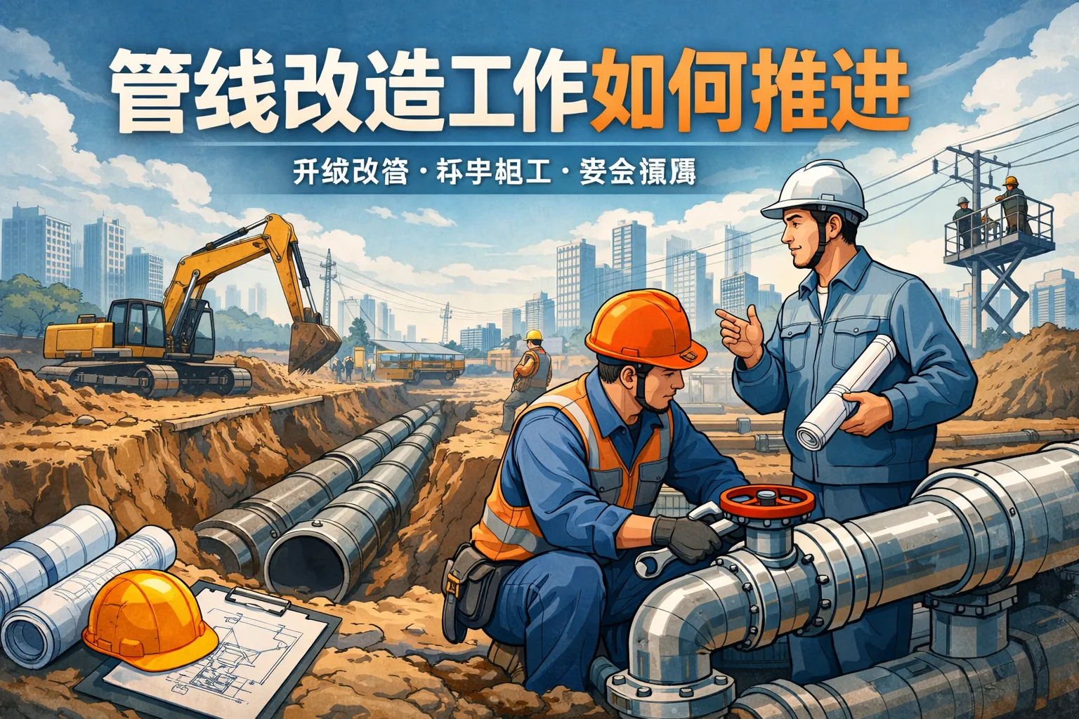 管线改造工作如何推进