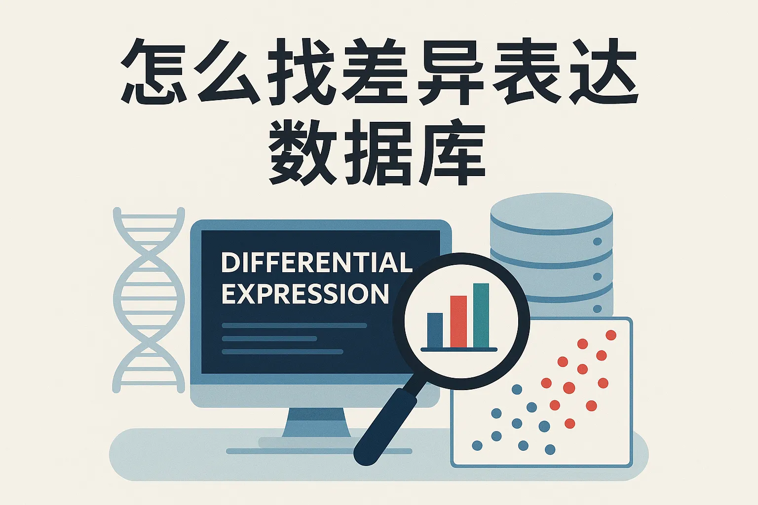 怎么找差异表达数据库