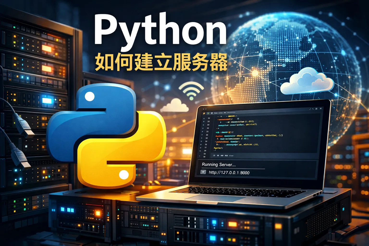 python 如何建立服务器