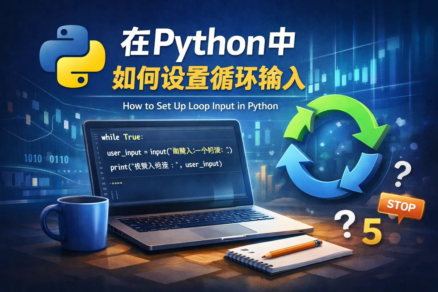 在python中如何设置循环输入
