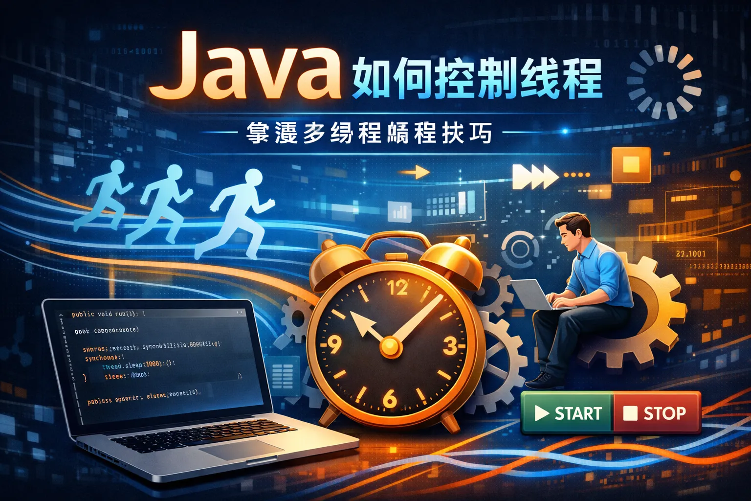 java如何控制线程