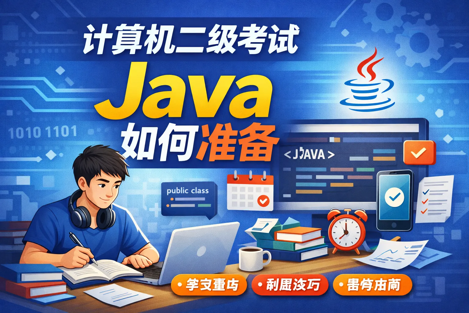 计算机二级考试Java如何准备