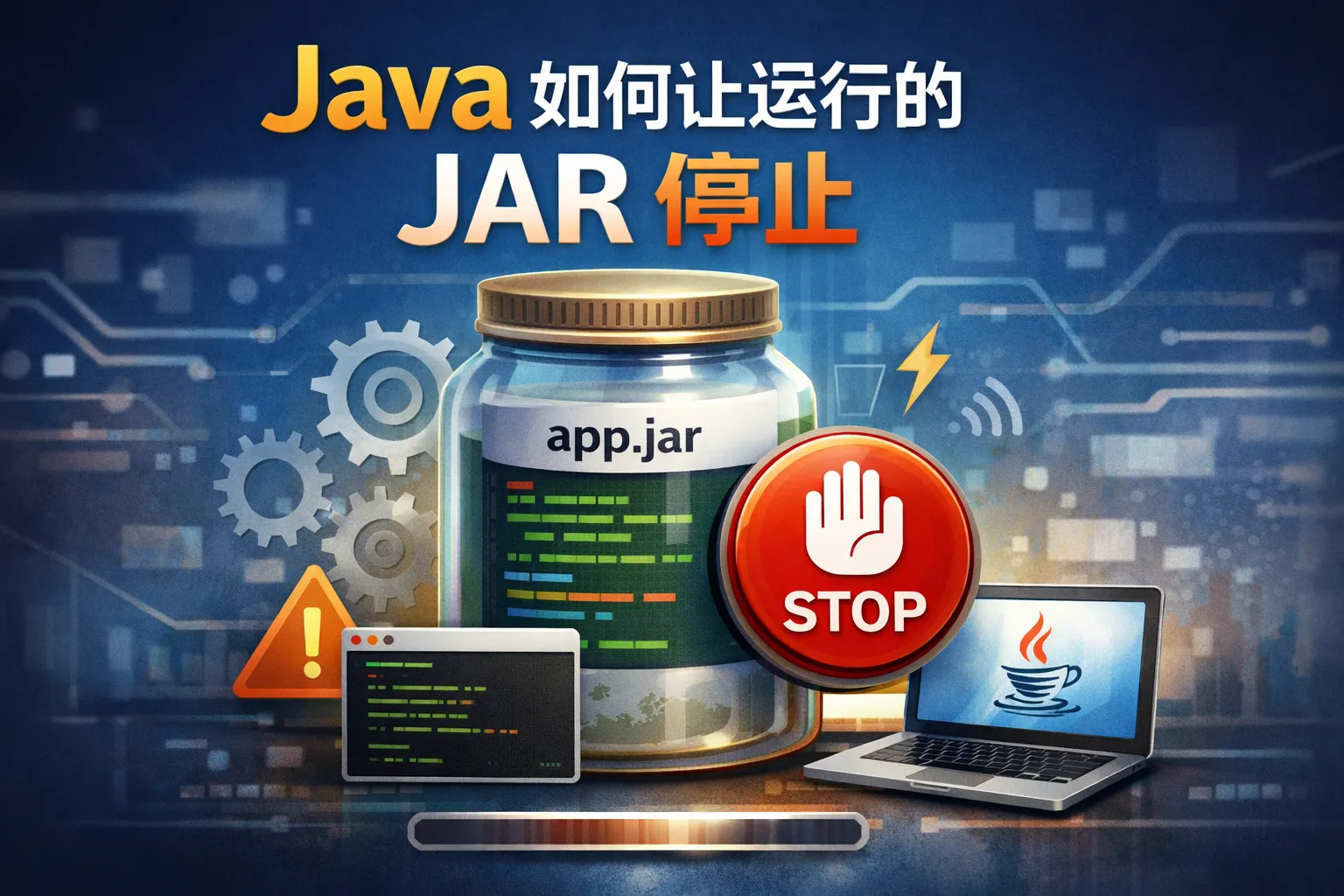 java如何让运行的jar停止