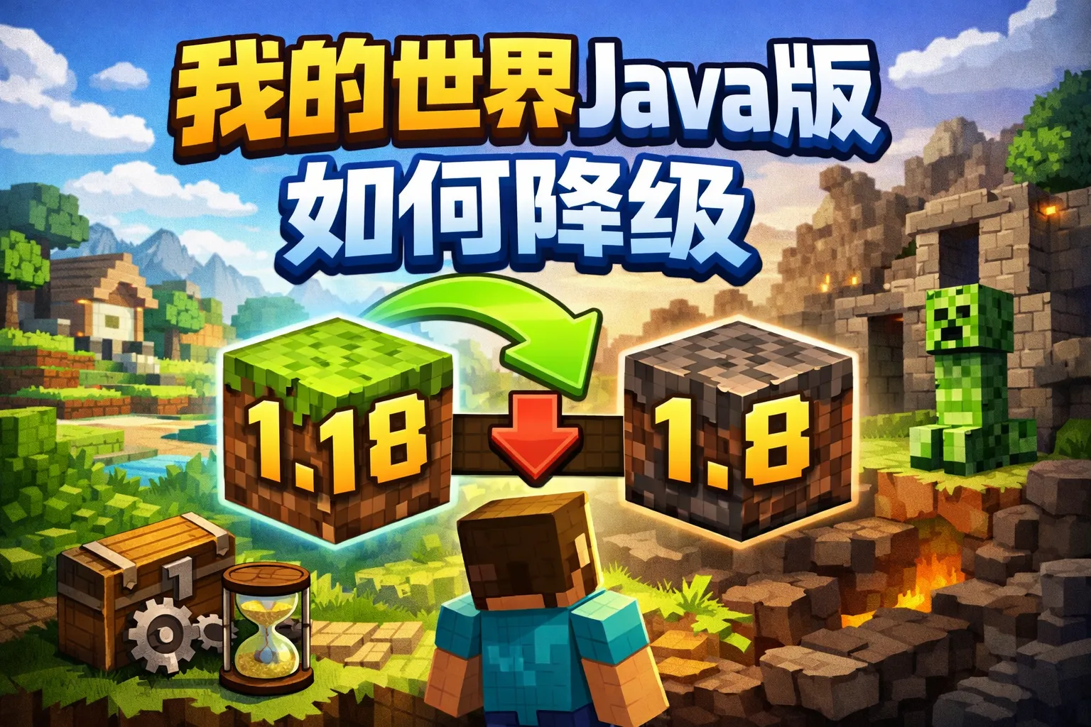 我的世界java版如何降级