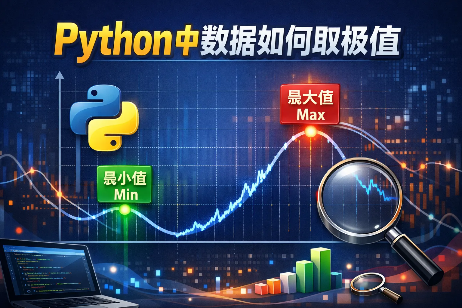 python中数据如何取极值