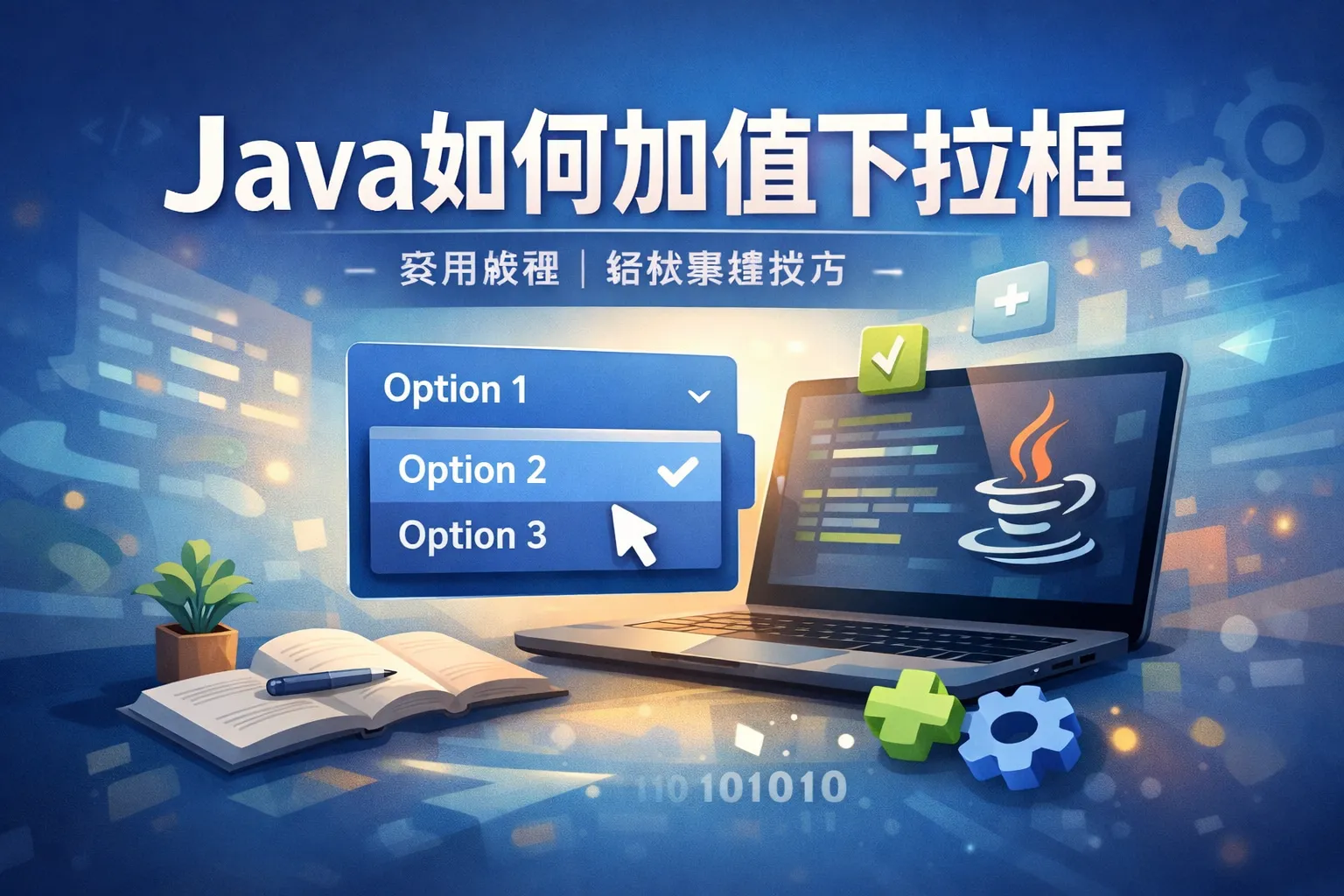 java如何加值下拉框