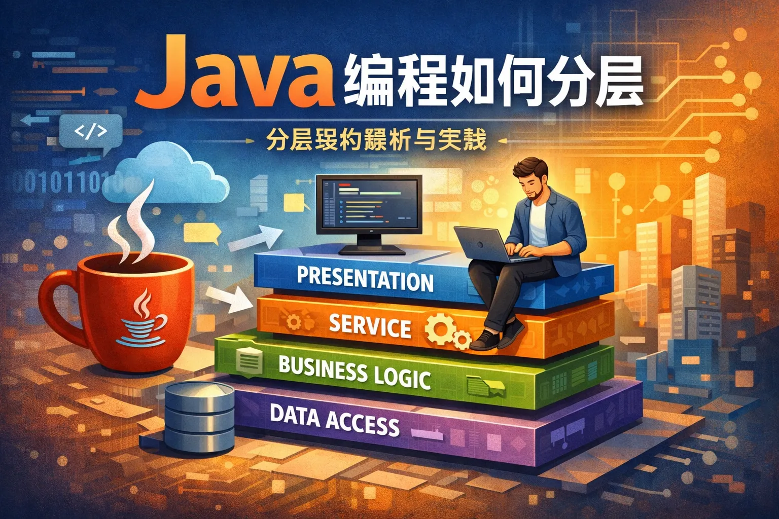 java编程如何分层