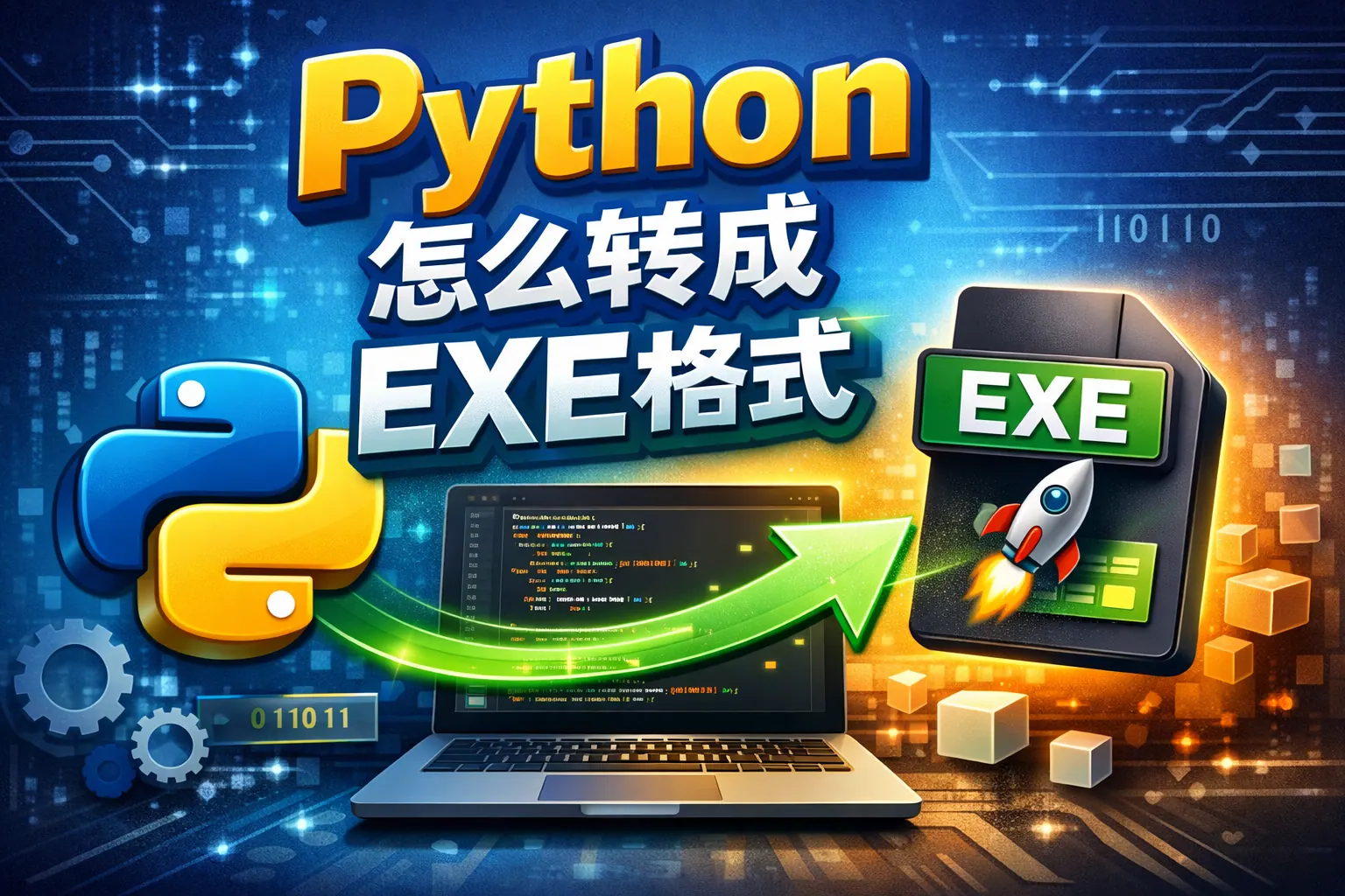 python怎么转成exe格式