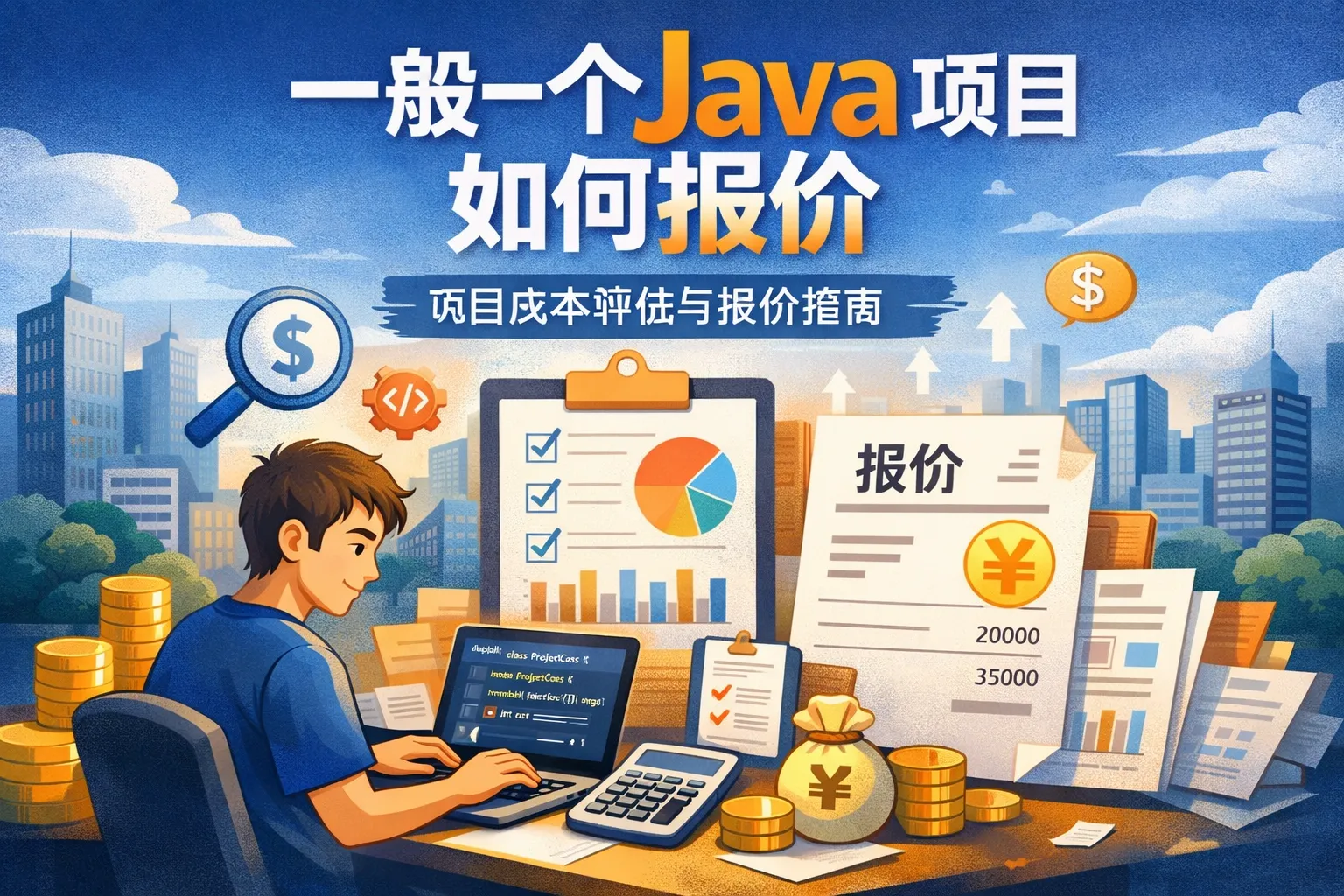 一般一个java项目如何报价