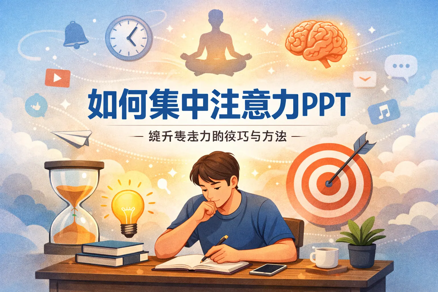 如何集中注意力ppt