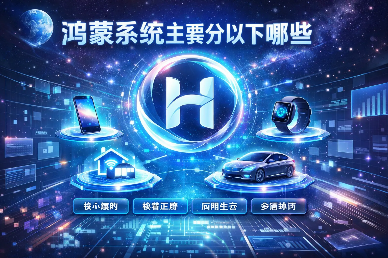 鸿蒙系统主要分以下哪些