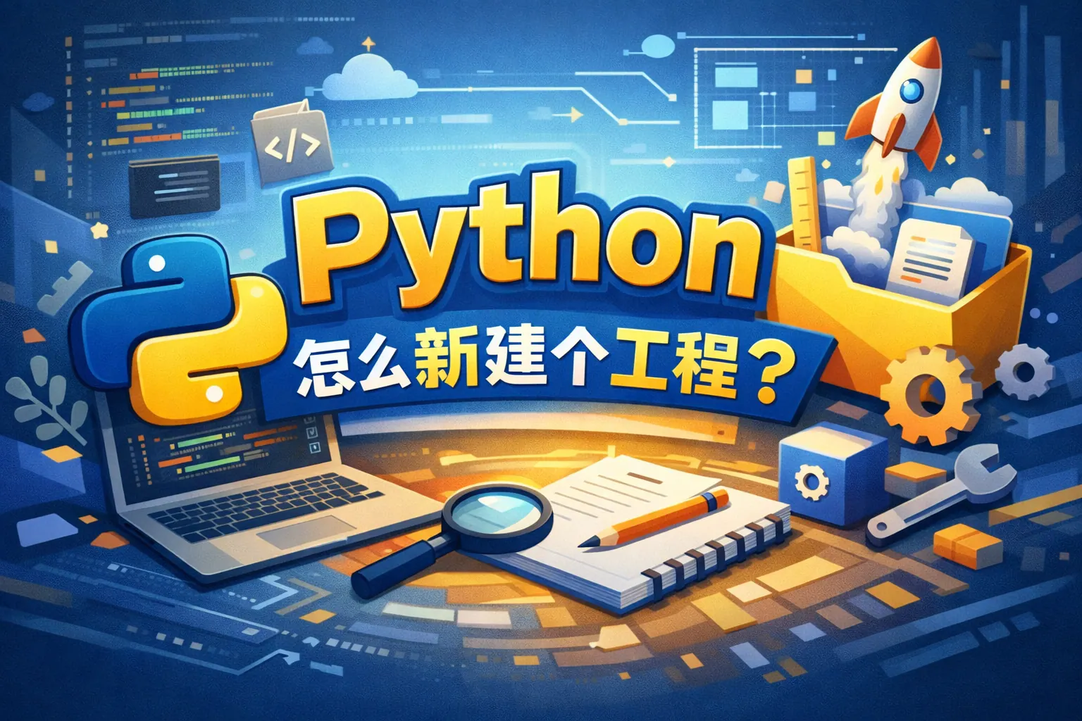 python怎么新建个工程