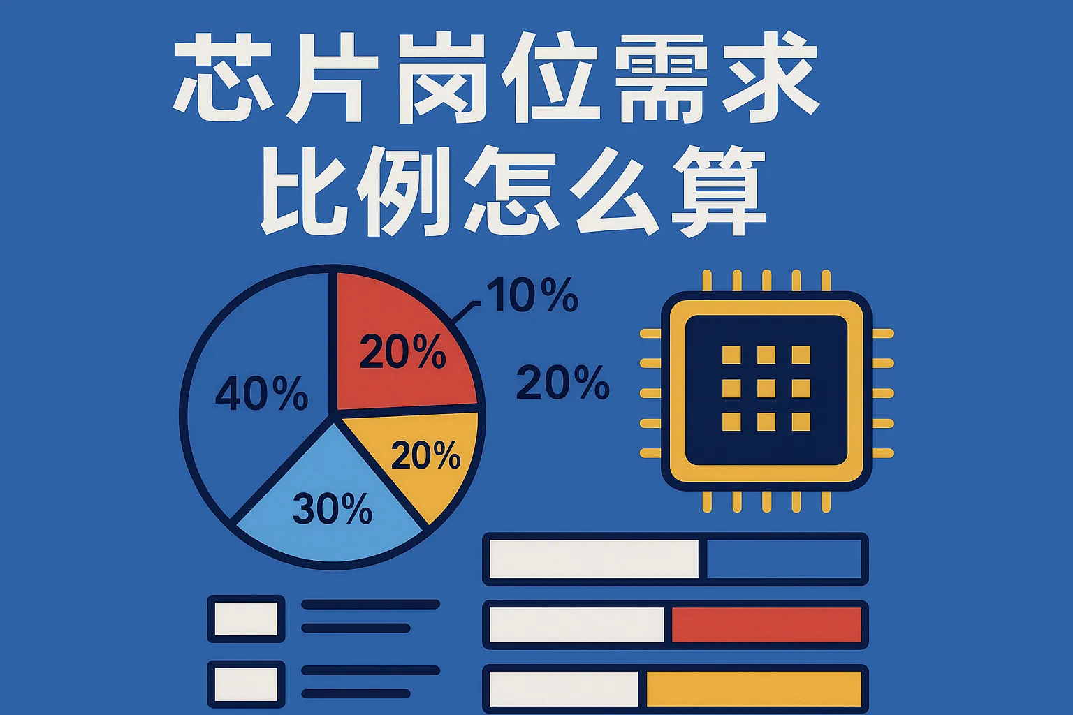 芯片岗位需求比例怎么算