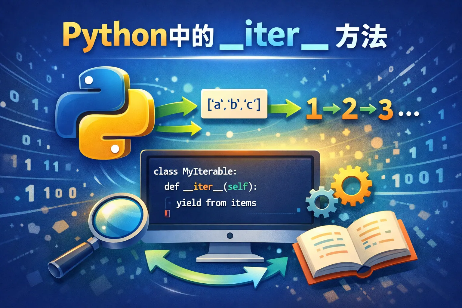 python iter() function | python, basic computer... python中的__iter__方法