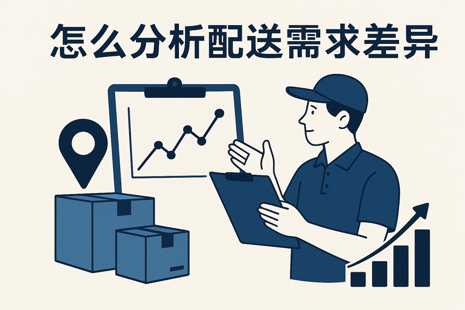 怎么分析配送需求差异