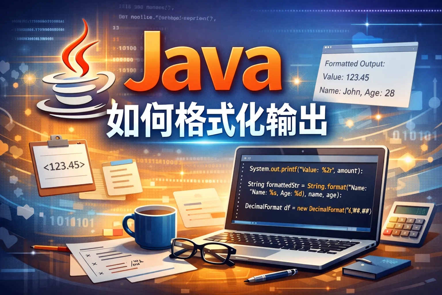 java如何格式化输出