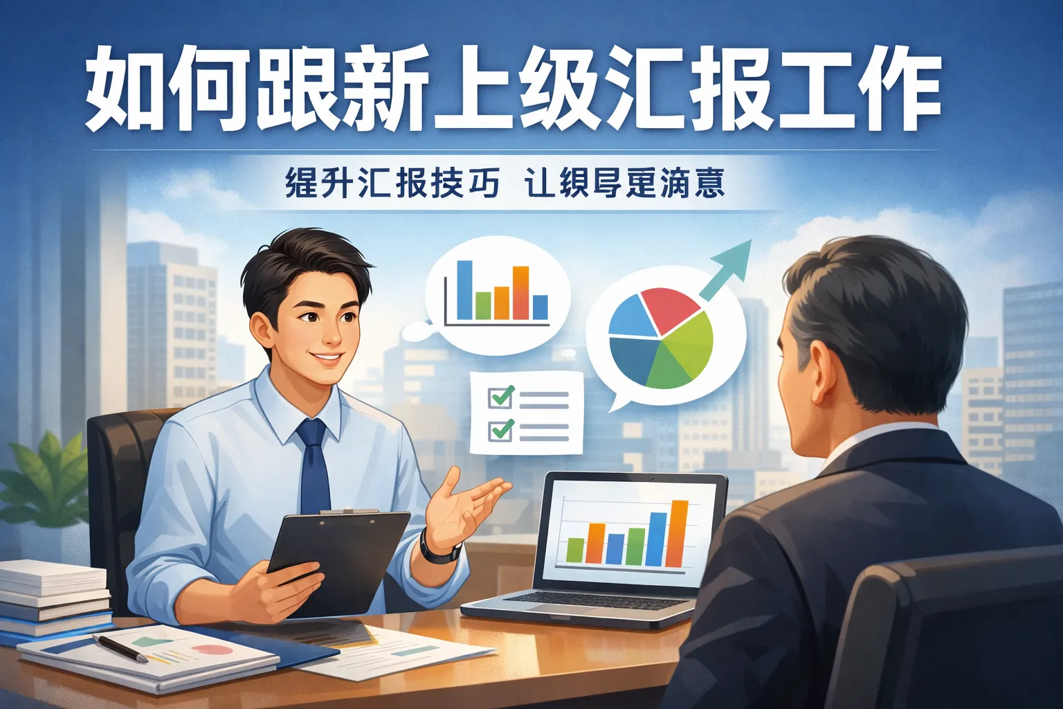 如何跟新上级汇报工作