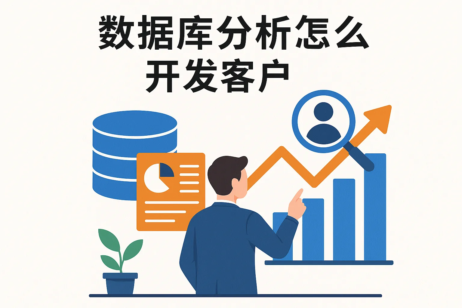 数据库分析怎么开发客户