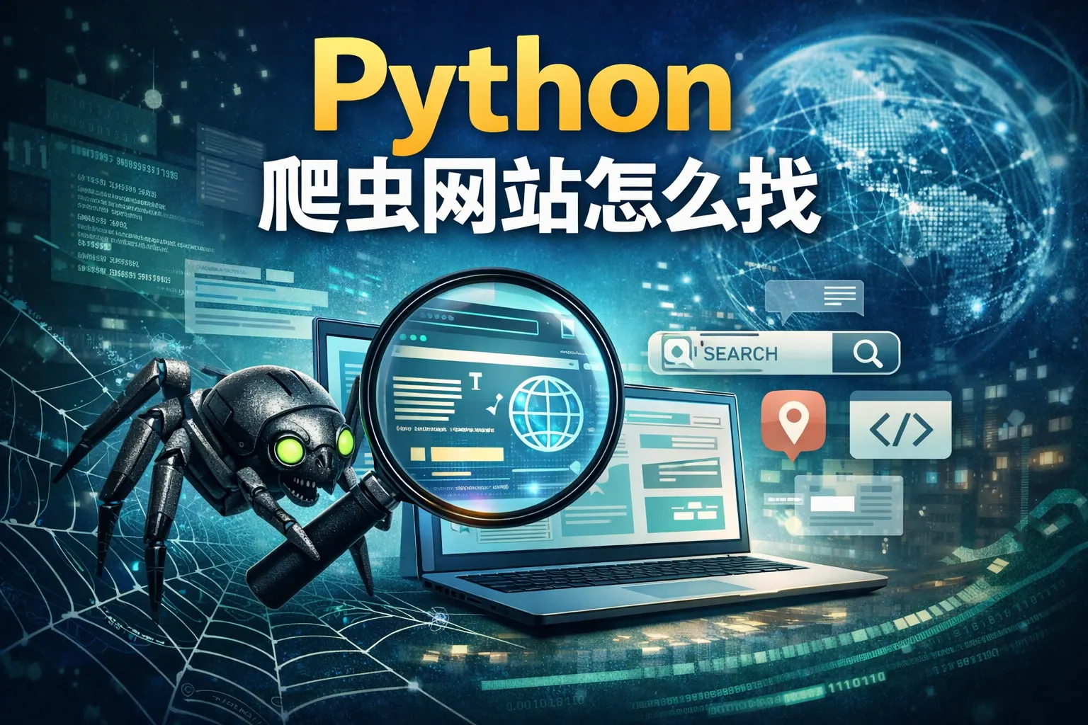 python爬虫网站怎么找