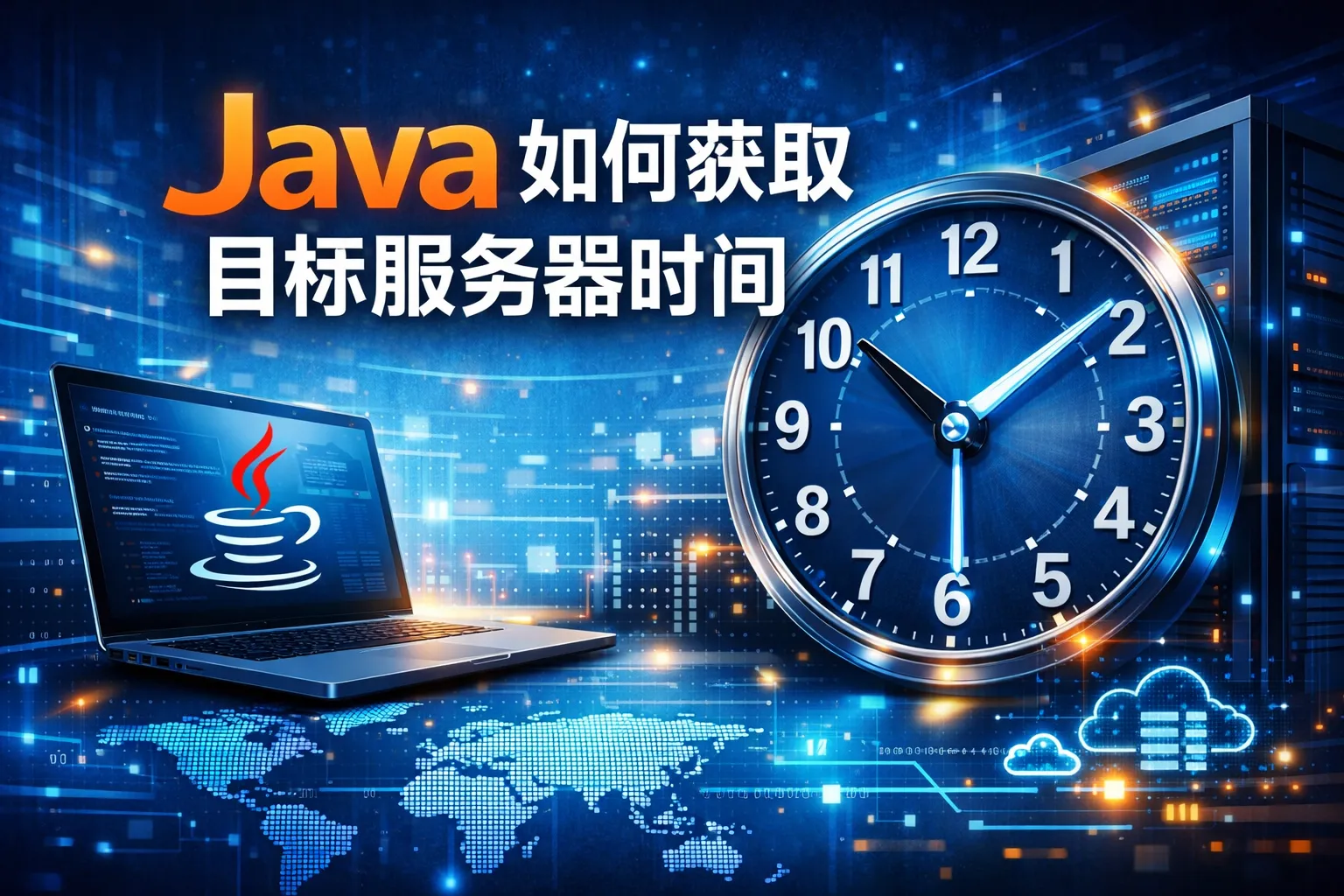 java如何获取目标服务器时间