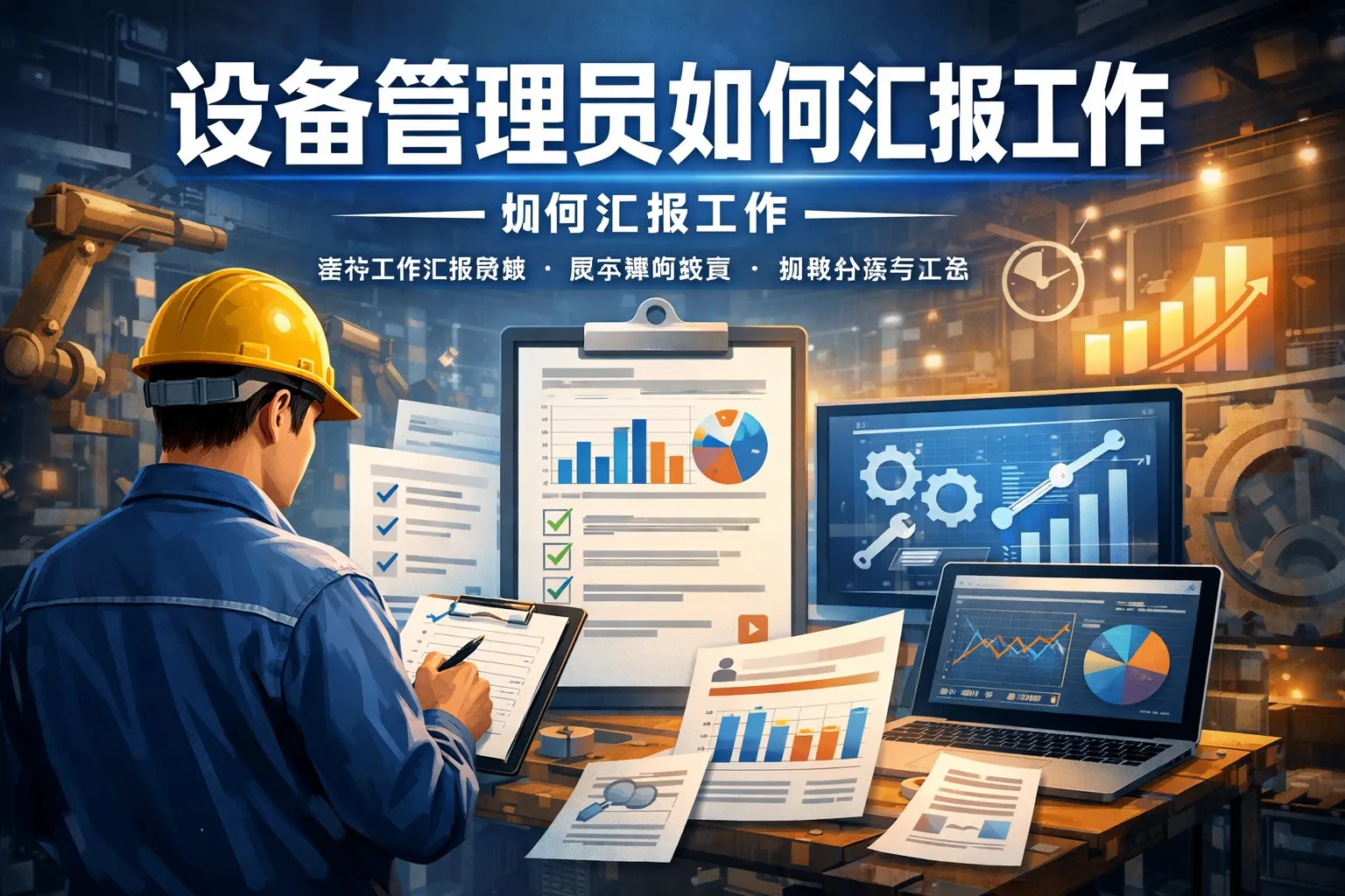 设备管理员如何汇报工作