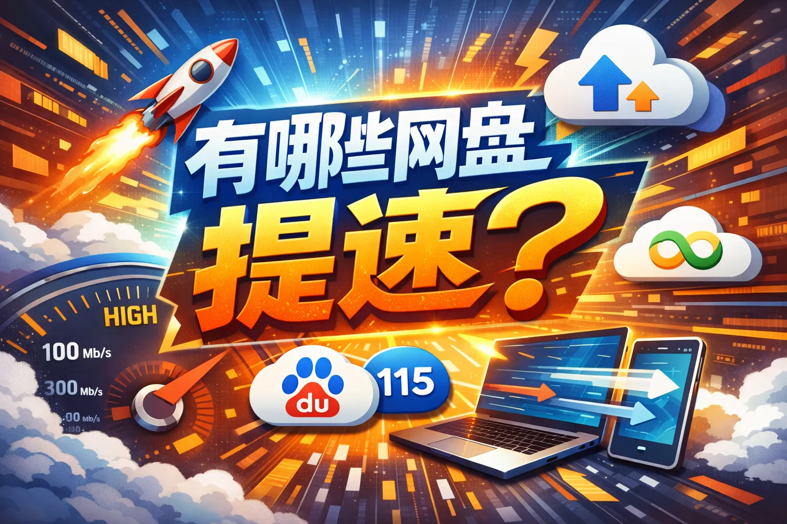 有哪些网盘提速