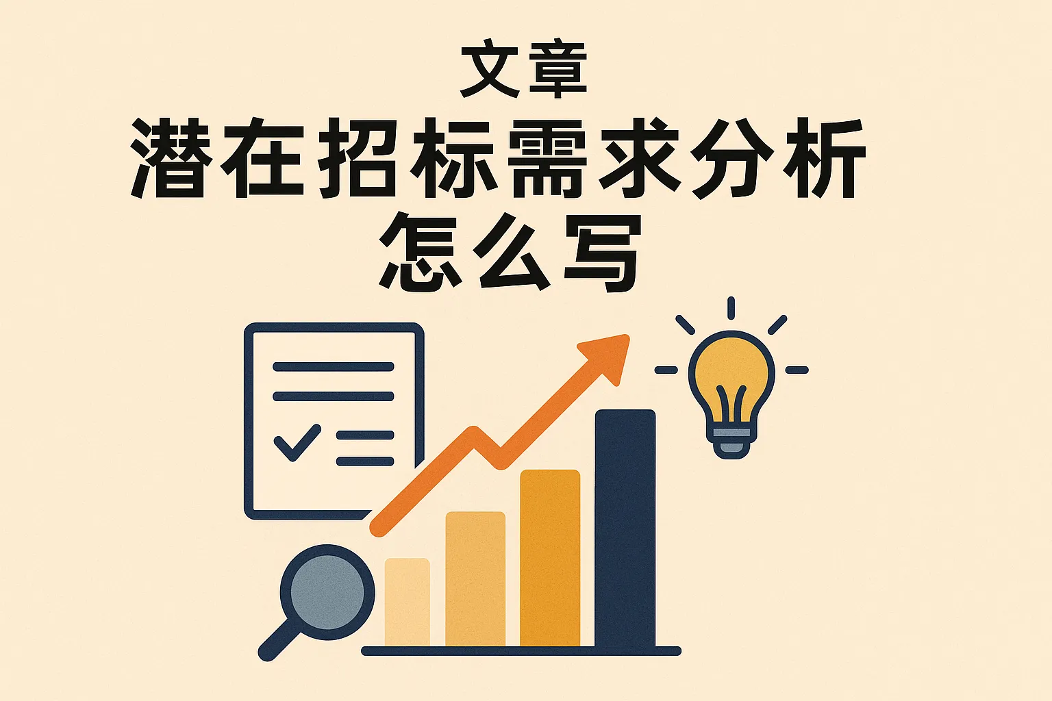 潜在招标需求分析怎么写