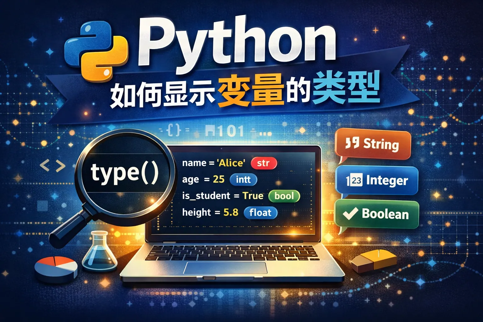 python如何显示变量的类型