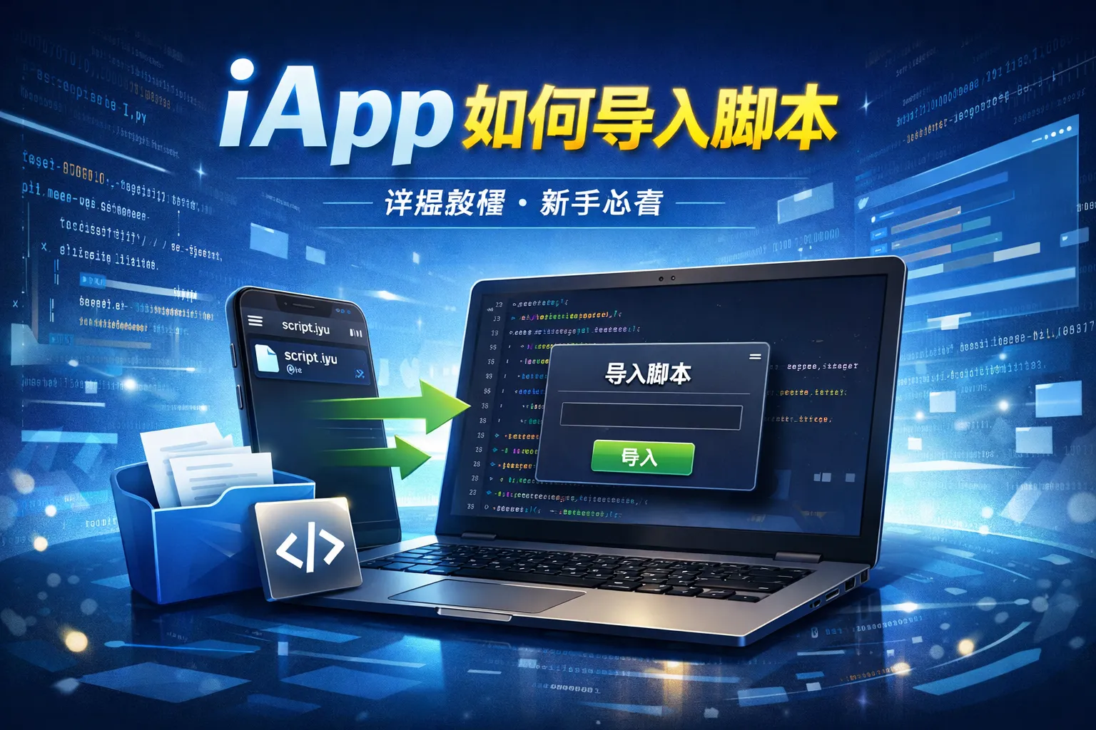 iapp如何导入脚本