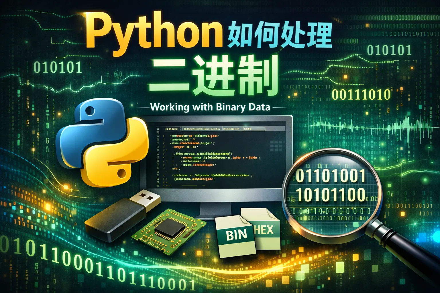 python如何处理二进制