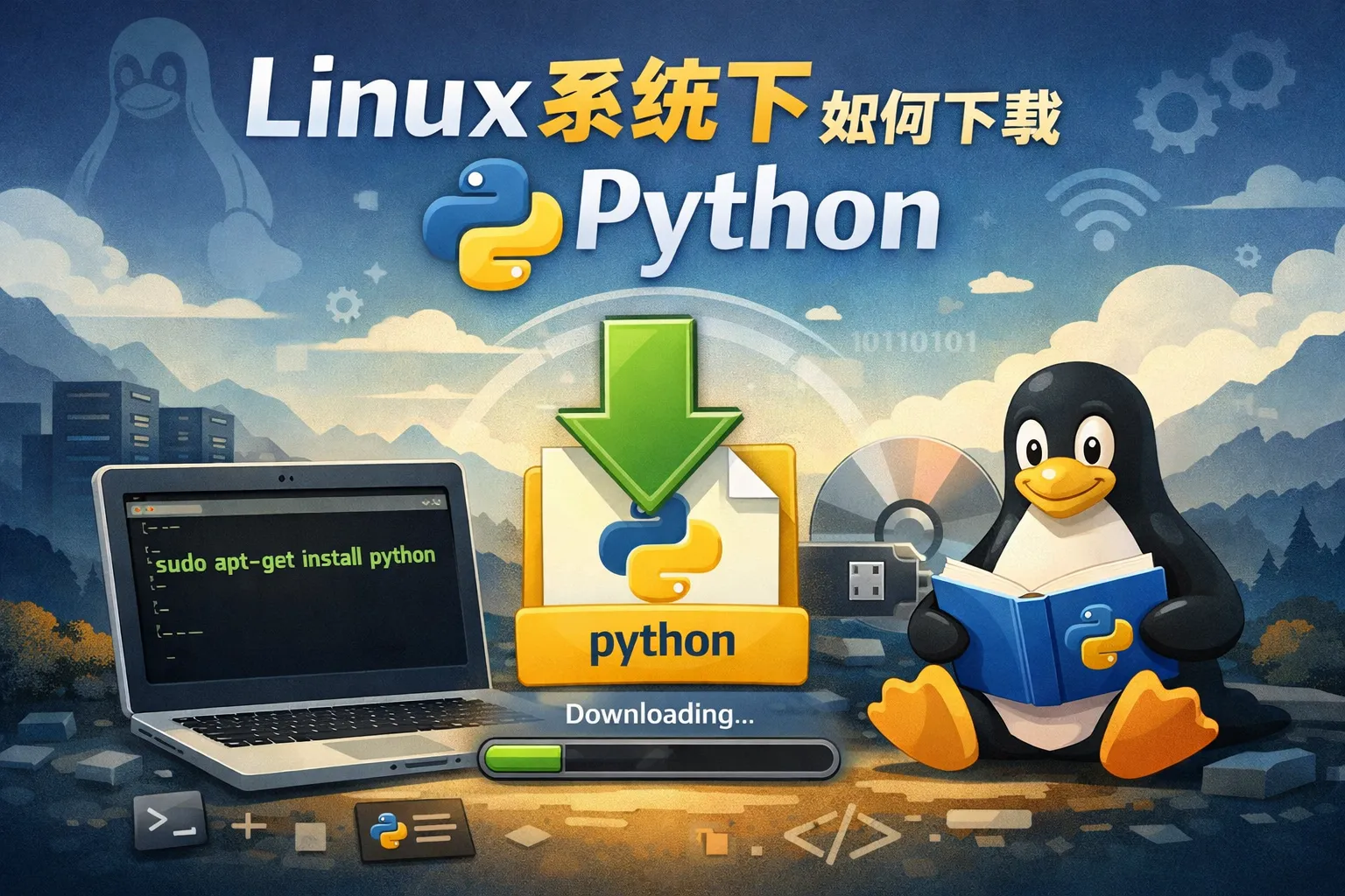 linux系统下如何下载python