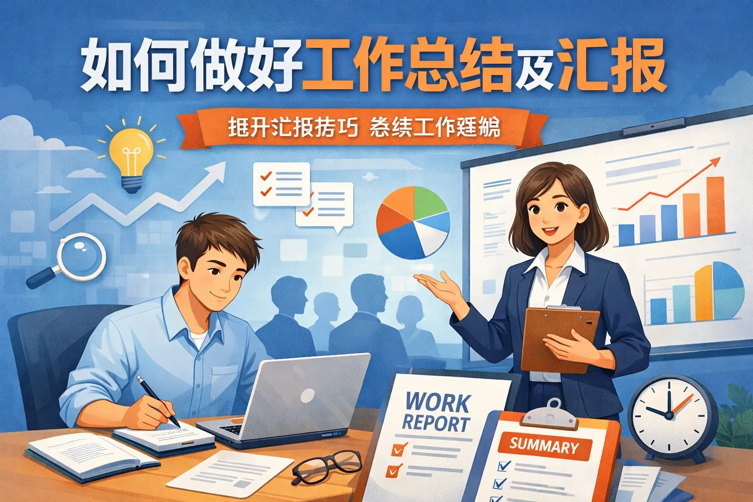 如何做好工作总结及汇报