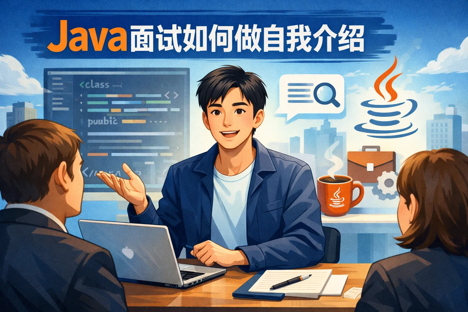 Java面试如何做自我介绍