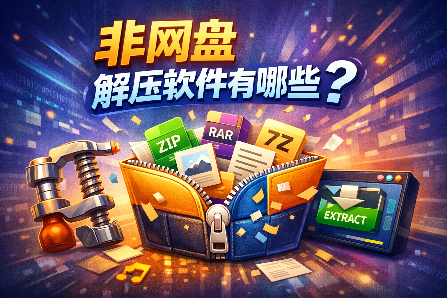 非网盘解压软件有哪些