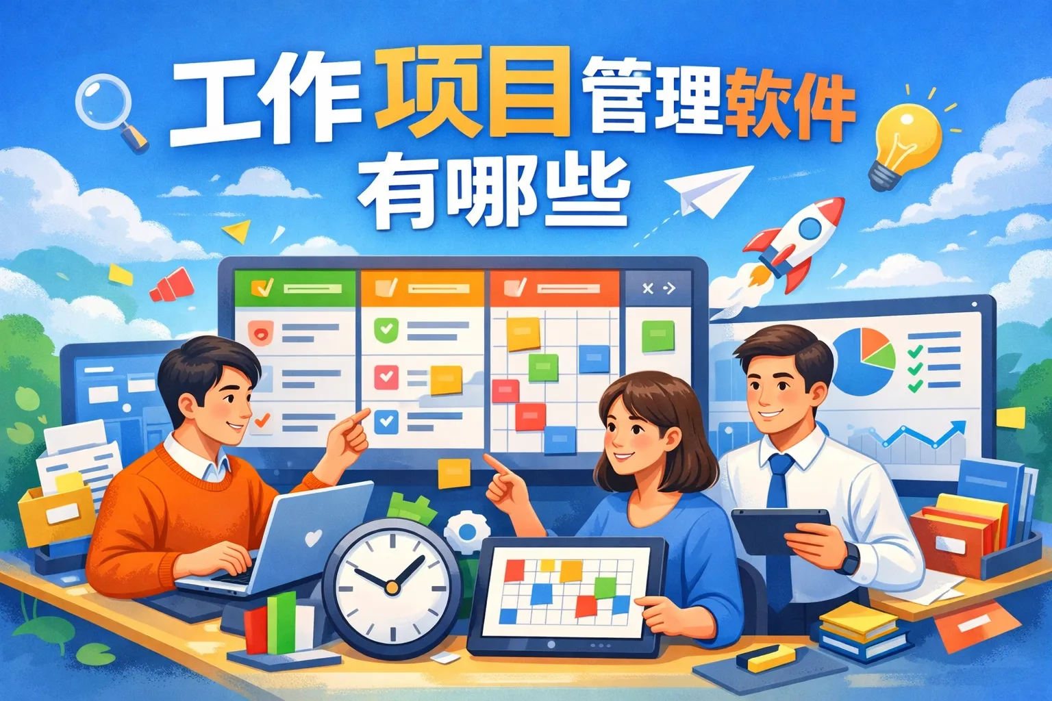 工作项目管理软件有哪些