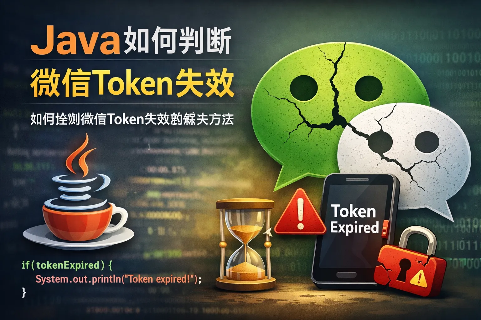 java如何判断微信token失效