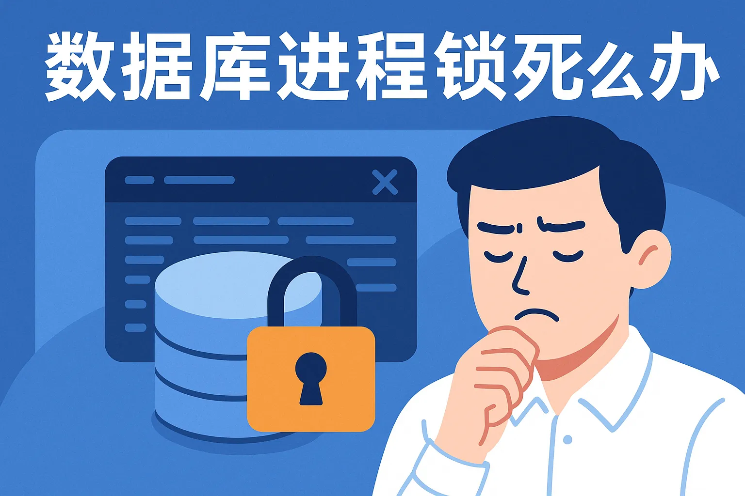 数据库进程锁死怎么办