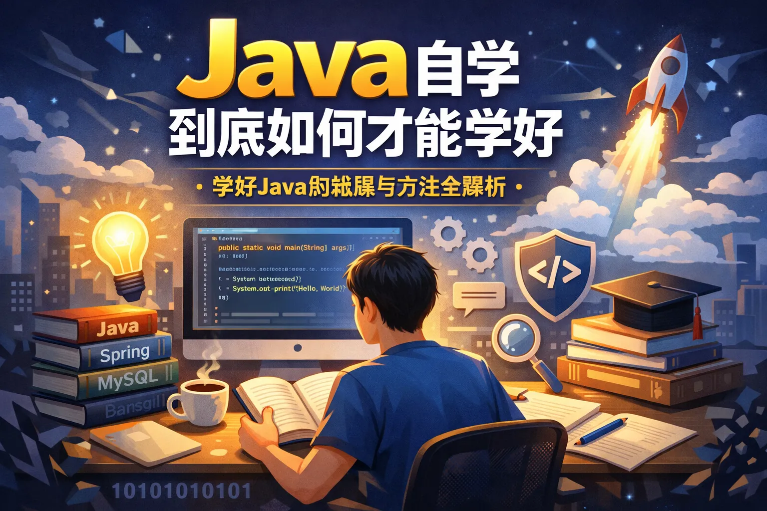 java自学到底如何才能学好