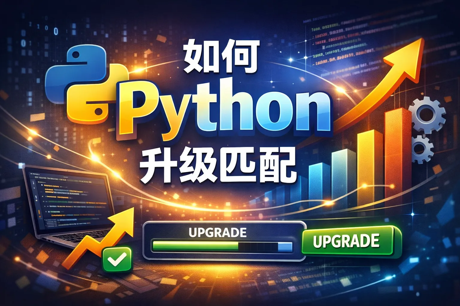 如何python 升级匹配