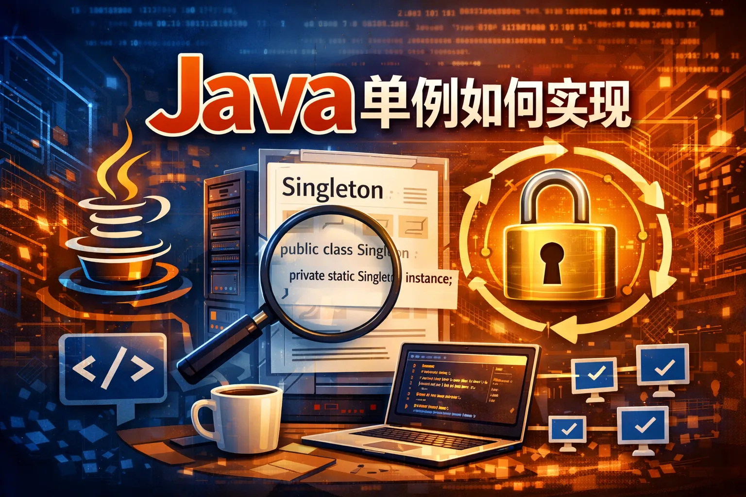 java单利如何实现