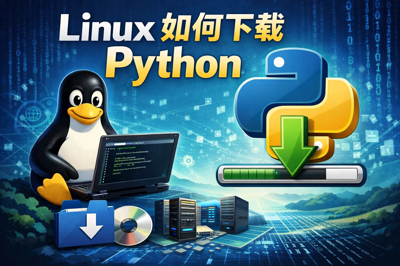 linux如何下载python