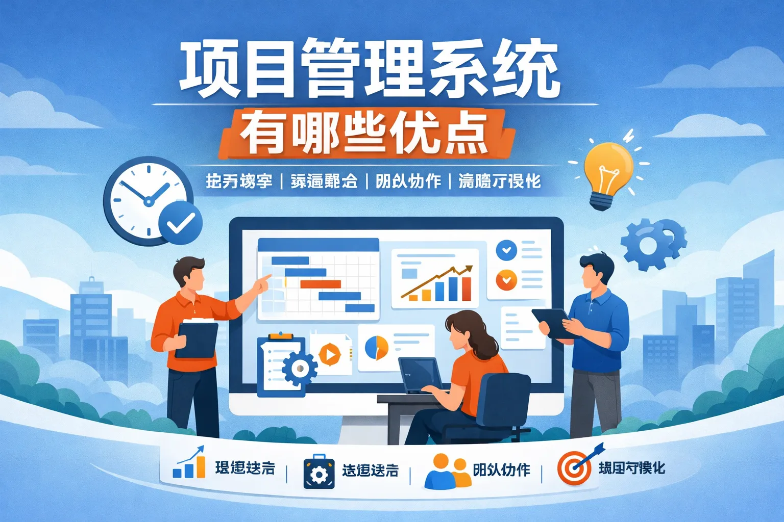 项目管理系统有哪些优点