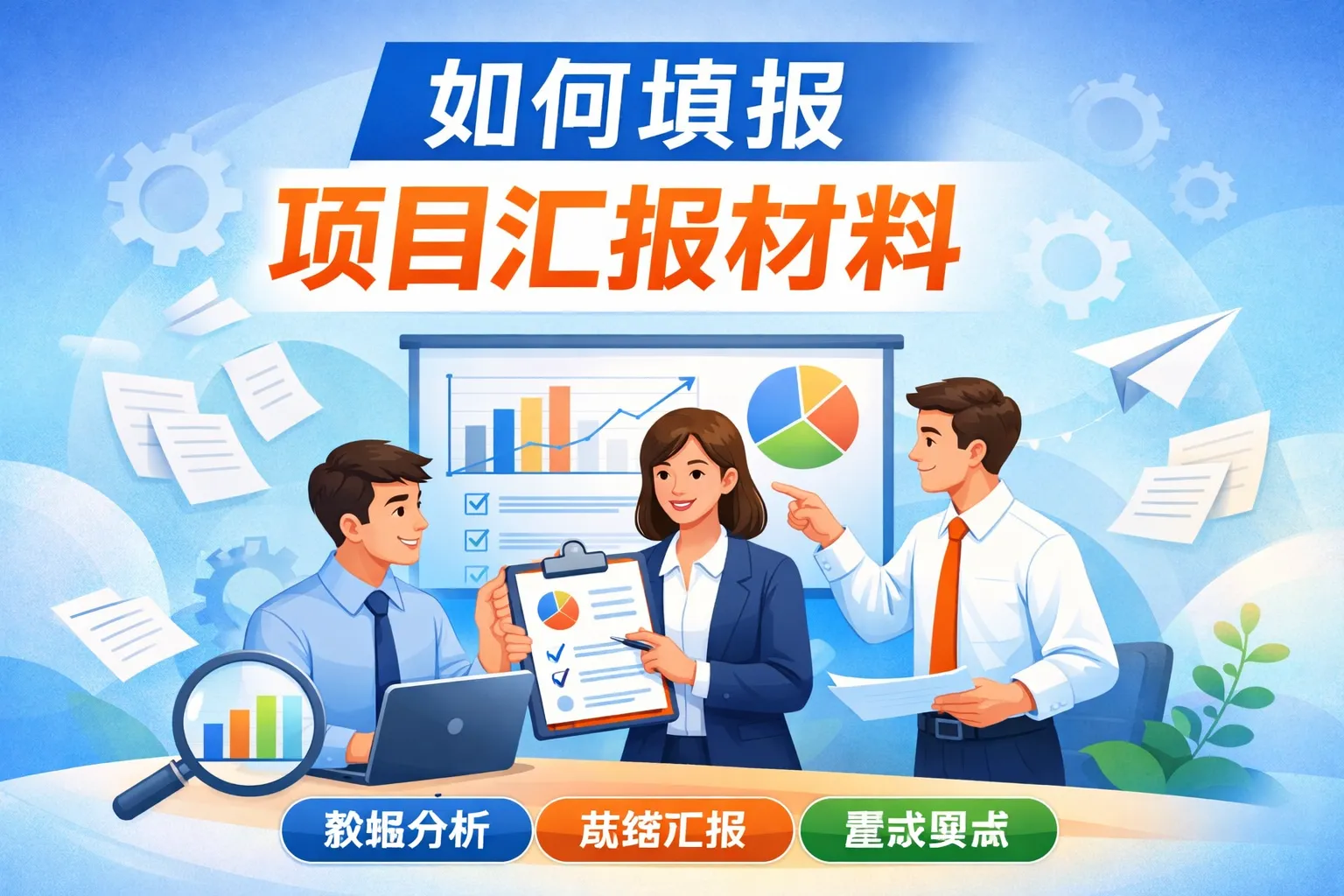 如何填报项目汇报材料