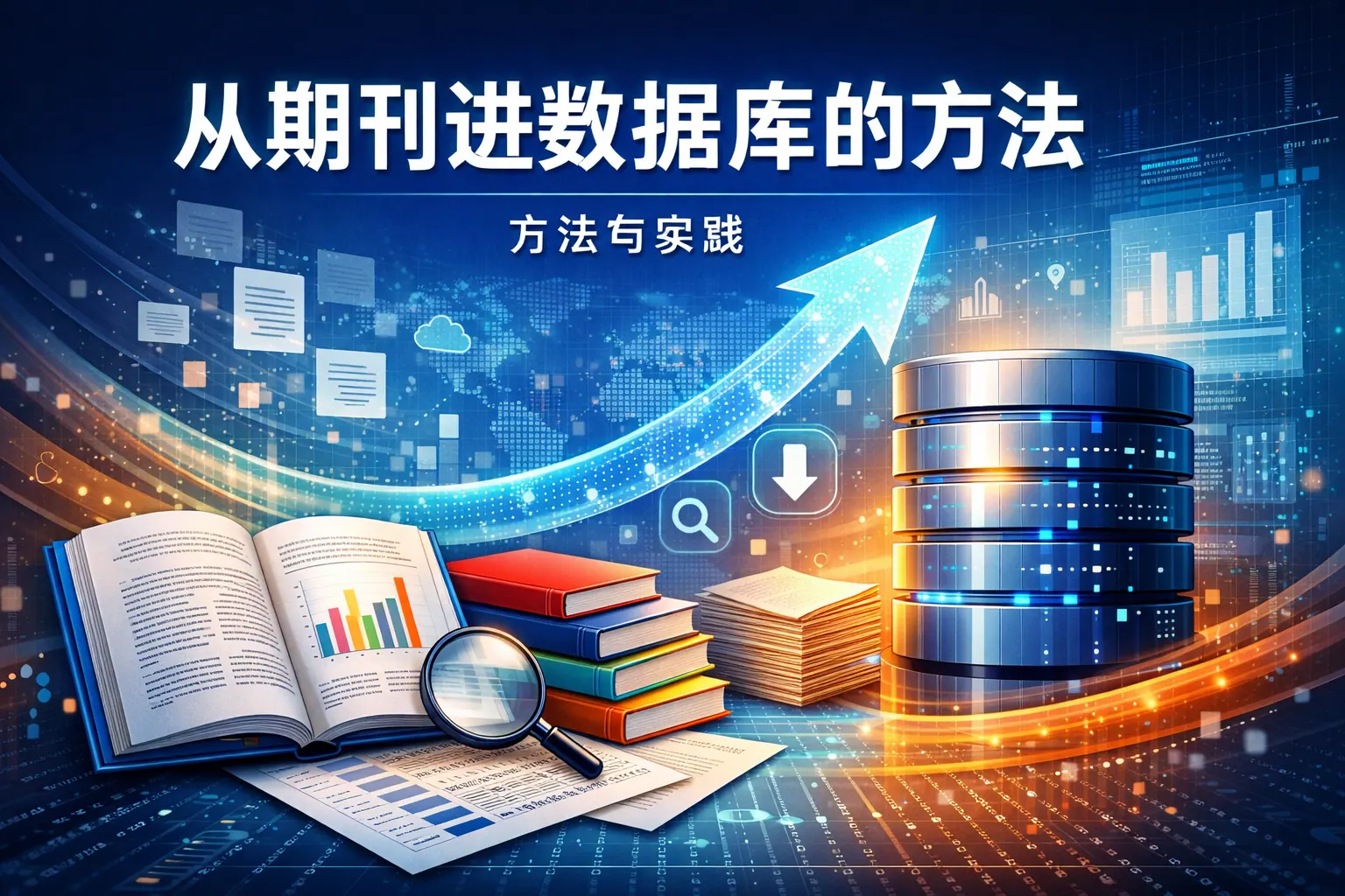 从期刊进数据库的方法是