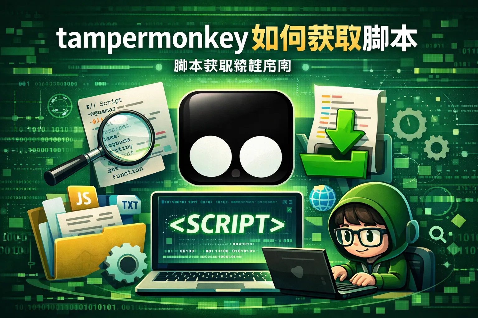 tampermonkey如何获取脚本