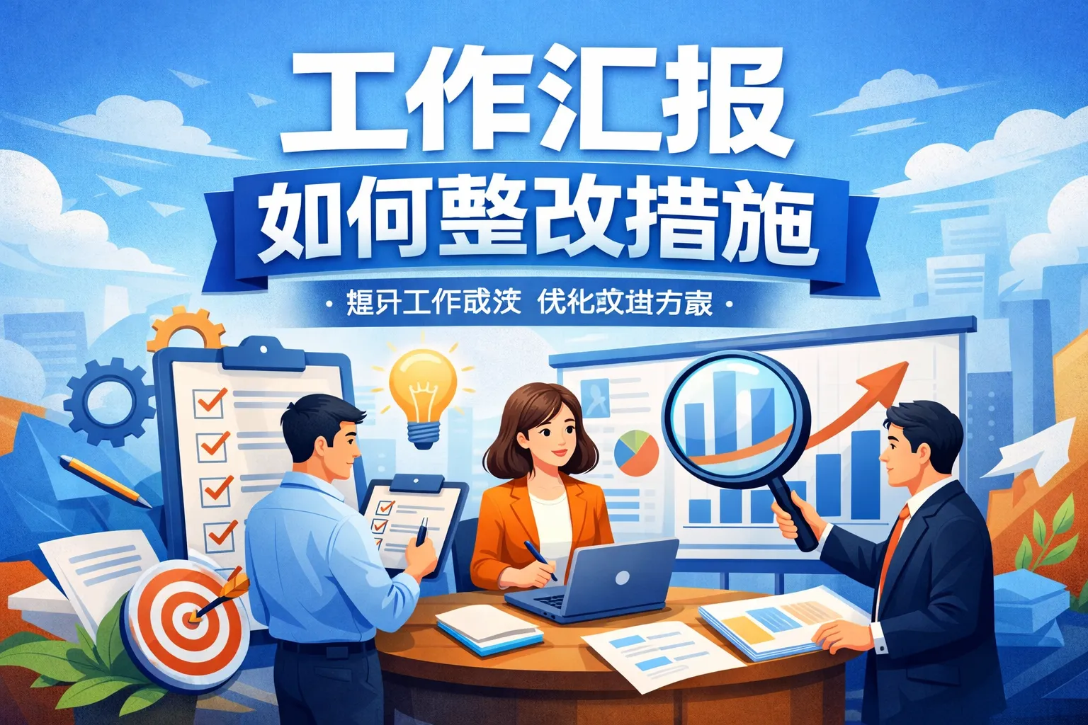 工作汇报如何整改措施