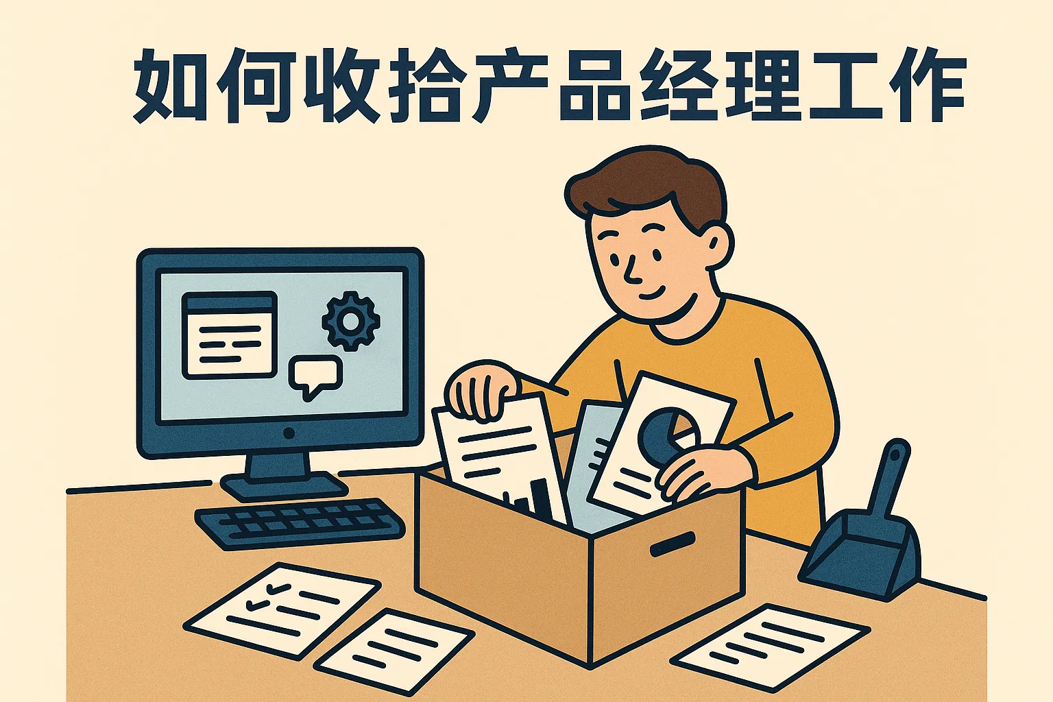 如何收拾产品经理工作