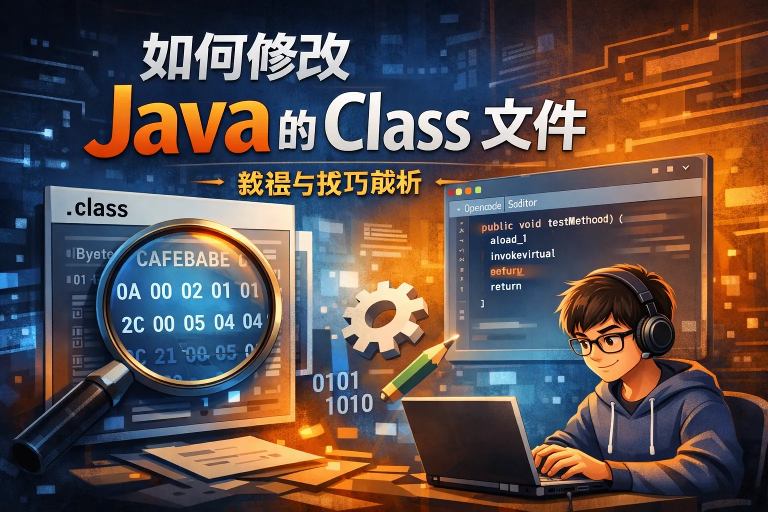 如何修改java的class文件